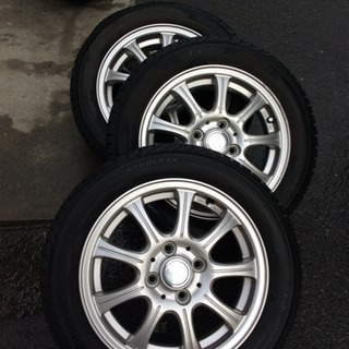 軽自動車用 汎用アルミホイールスタッドレスタイヤ14インチ