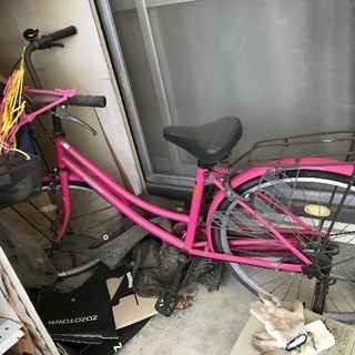 ショッキングピンク 自転車の中古が安い！激安で譲ります・無料であげます｜ジモティー