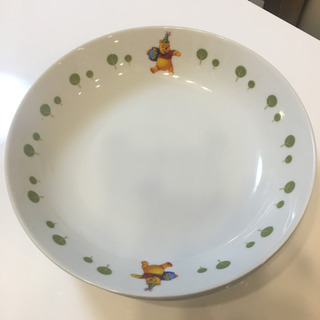 取引済　プーさん　お皿3枚　