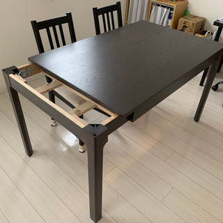 【使用歴半年】IKEA 伸縮式ダイニングテーブルの画像