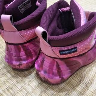 スノーブーツ 使用２回の画像