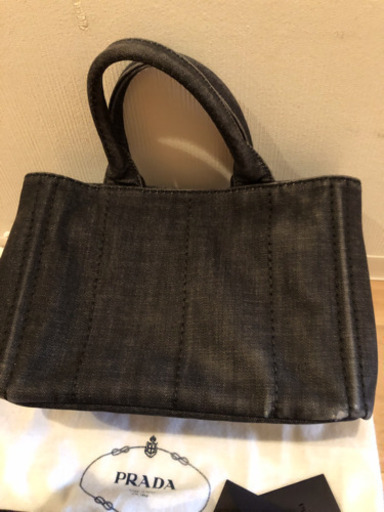 値下げしました★PRADAトート　カナパ