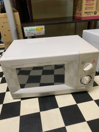 【リサイクルサービス八光　田上店　安心の1か月保証　配達・設置OK】SAMSUNG 電子レンジ KM-BP6J2 2004年製