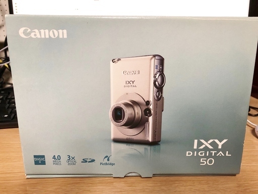 Canon IXY DIGITAL 50   4メガピクセル　3倍ズーム