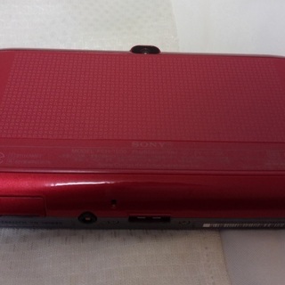 【中古】PS Vita 1000(赤) + 充電器 等の画像
