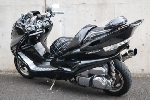 YAMAHA・マジェスティC・艶々ブラックカスタム・即乗り可