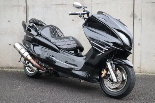 YAMAHA・マジェスティC・艶々ブラックカスタム・即乗り可