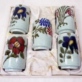 湯飲み5客セット　デッドストックの画像