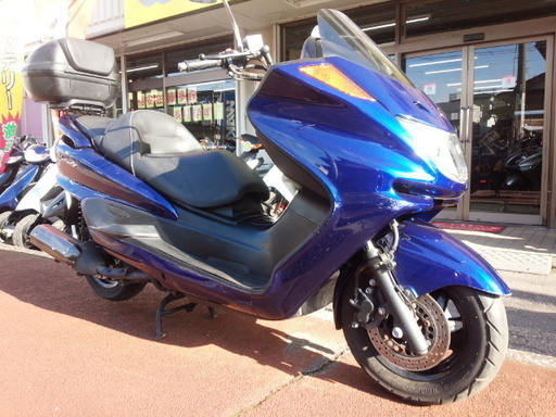 NO.3060　マジェスティ２５０Ｃ (MAJESTY)　５連メーター　ブルー　☆彡