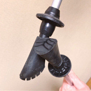 ''未使用''LEKI ノルディックウォーキングポール(カーボンタイプ)の画像