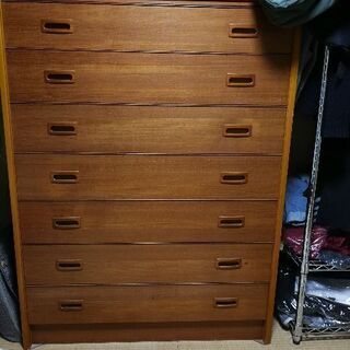 無料！洋服タンス（横：90cm、高さ：120cm、奥行：45cm）の画像