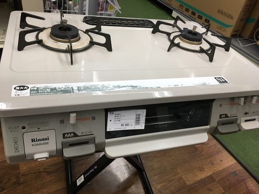 Rinnai 都市ガステーブル RT-64JH-L 2017年製
