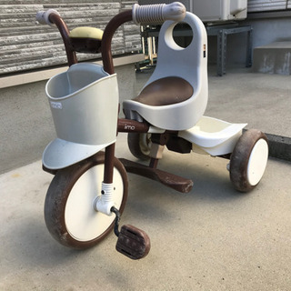 エムアンドエム　三輪車　荷台付き　