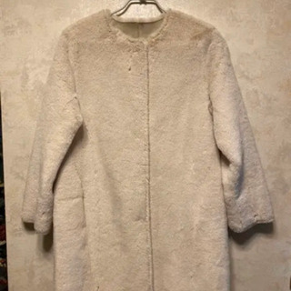 【オンワード組曲／リバーシブル】エコムートン コートの画像