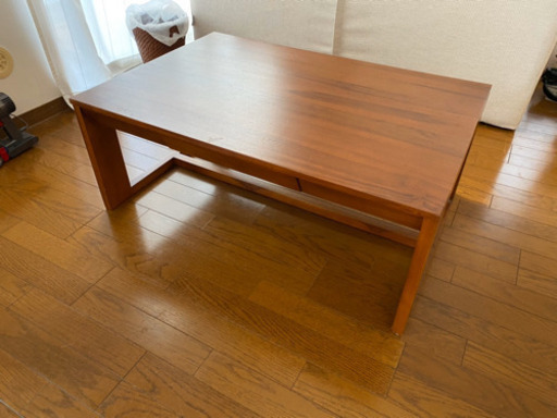 スキャンチーク　リビングテーブル