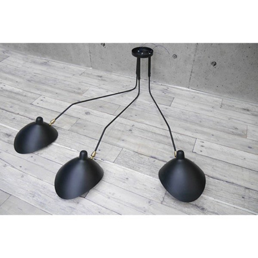 【未使用品】Serge Mouille セルジュ・ムーユ　天井　照明　ペンダント