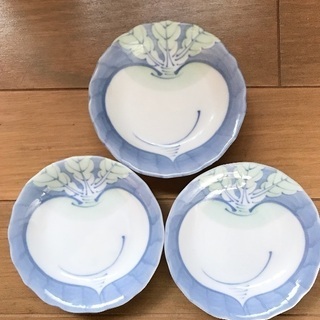 美濃焼　義峰　かぶの小皿【同梱半額】