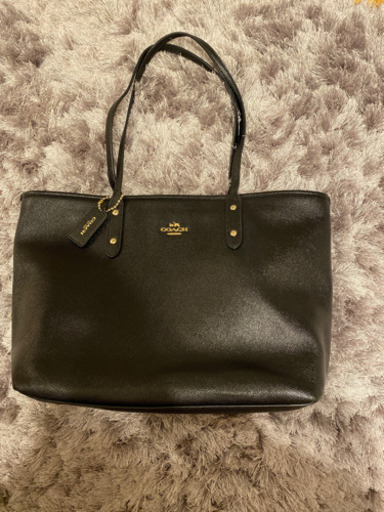 【coach】バック　美品　黒