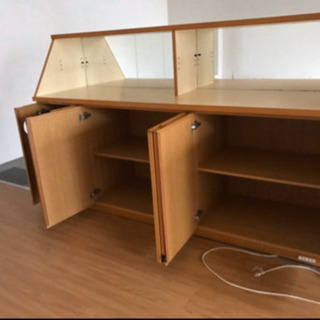 鏡付き収納棚（コード付き）の画像