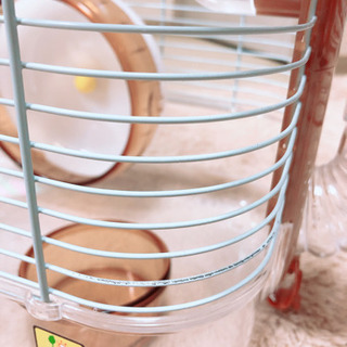 美品　ハムスター飼育キット　ルックルックフォーチュンG ブラウン　ケージの画像