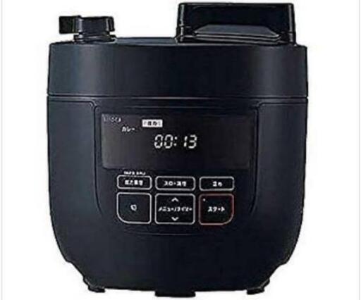 ☆新品☆未使用☆ siroca 電気圧力鍋  ブラック\n\n