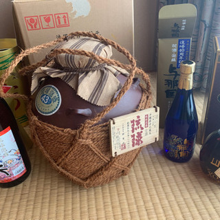 未開封、泡盛、ウイスキーまとめて4本