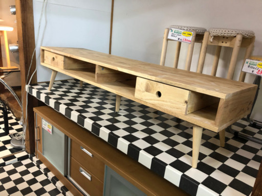 【リサイクルサービス八光　田上店　配達・設置OK】不二貿易　Natural Signature 「TVボード」