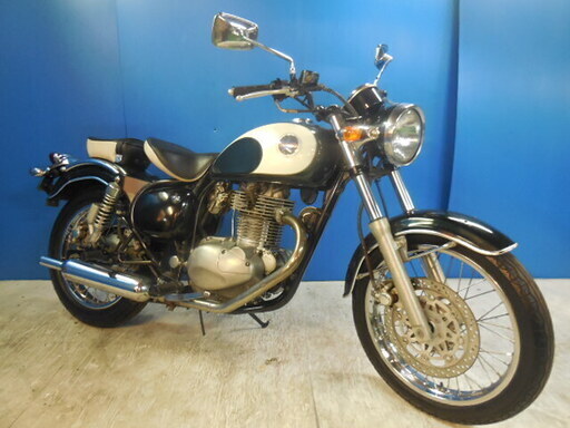 KAWASAKI エストレア 緑/白 配送料割引キャンペーン 諸経費無し 消費者還元店 点検済み 当日お渡し可 自賠責加入で乗れます 横浜 都筑 宮前