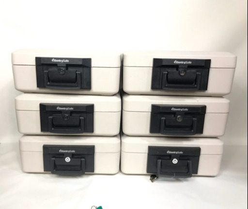 ★ Sentry Safe セントリーセーフ ポータブル耐火保管庫6個