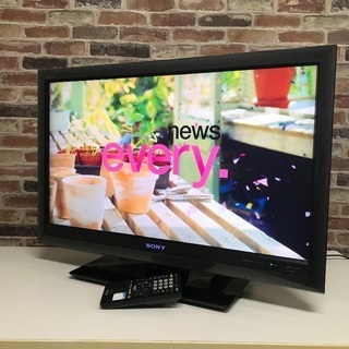 即日受渡可❣️Sony32型 倍速液晶BRAVIA 12000円