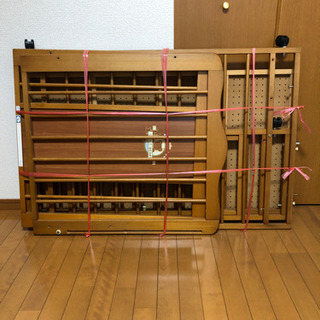【無料でお譲りします】KATOJI木製ベビーベッド