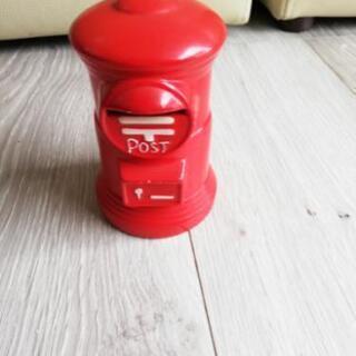 レトロな郵便貯金箱