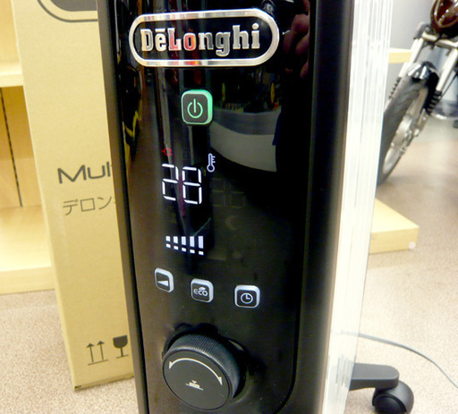 美品 DeLonghi/デロンギ マルチダイナミックヒーター MDHU15-BK オイルヒーター 空気を汚さない ゼロ風暖房 札幌 西