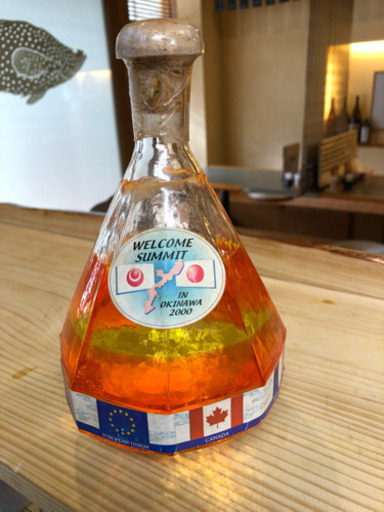 泡盛　久米仙2000年サミットボトル