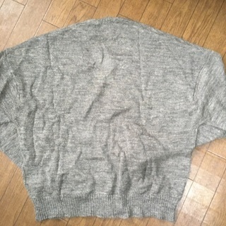 branchカーディガン　アルパカと麻素材　　Mサイズの画像