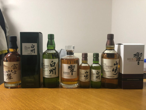 山崎とかウイスキー色々