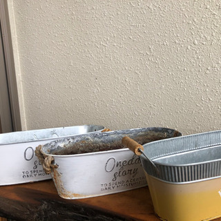 植木の鉢として使用