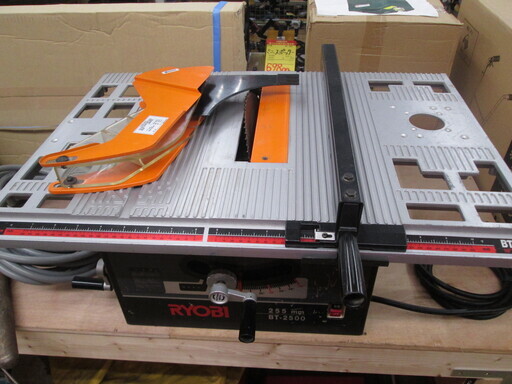 リョービ　テーブルソー　BT-2500　中古