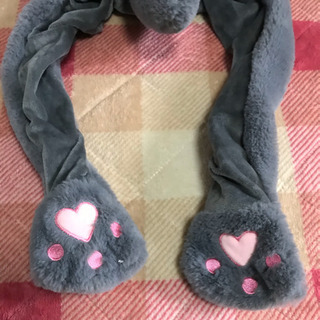 耳が動く帽子の画像