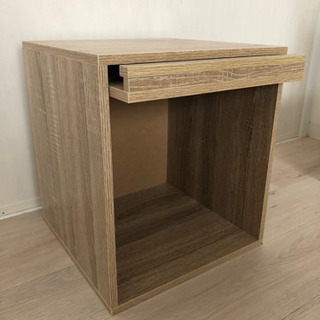 【美品】マガジンラック付き　ボックス収納②