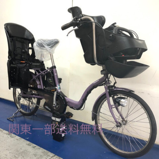 パナソニック　ギュットミニ　20インチ 3人乗り　8.9ah 電動自転車　電動アシスト
