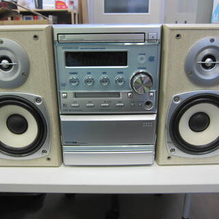 Kenwood　ミニコンポ　リモコン無し　スピーカーのカバー無し...