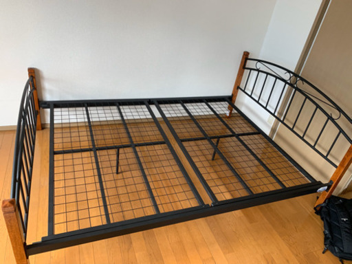 ダブルベットフレーム　すぐに取引出来る方