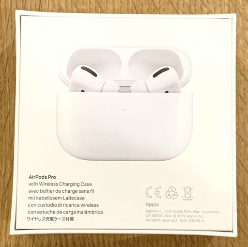 【新品・即日発送可】apple AirPods Pro エアーポッズ プロ 送料込！ワイヤレスイヤホン
