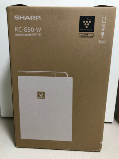 SHARP プラズマクラスター　KC-G50-W