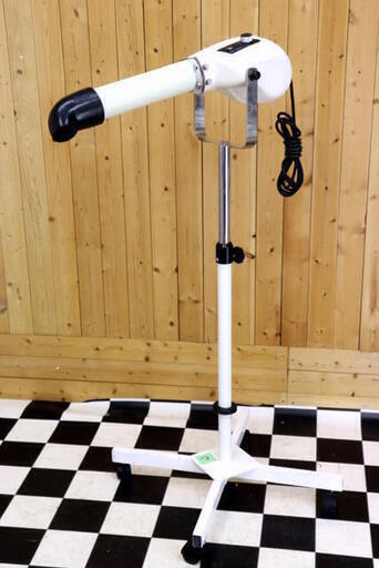 【ペット】  C ドリーム産業 スタンド式ドライヤー HP-1500 ホワイト