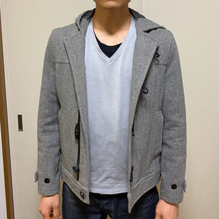 コムサメン ショートダッフルコートの画像