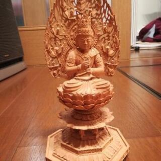 AH009 新生活応援 アクア 20年製 7㌔洗濯機-仏像 柘植（ツゲ）製