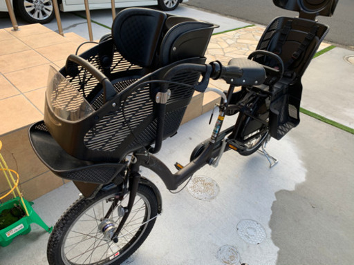 子供乗せ自転車（3人乗り対応）ブリジストン　アンジェリーノプティット