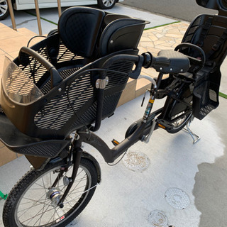 子供乗せ自転車（3人乗り対応）ブリジストン　アンジェリーノプティットの画像